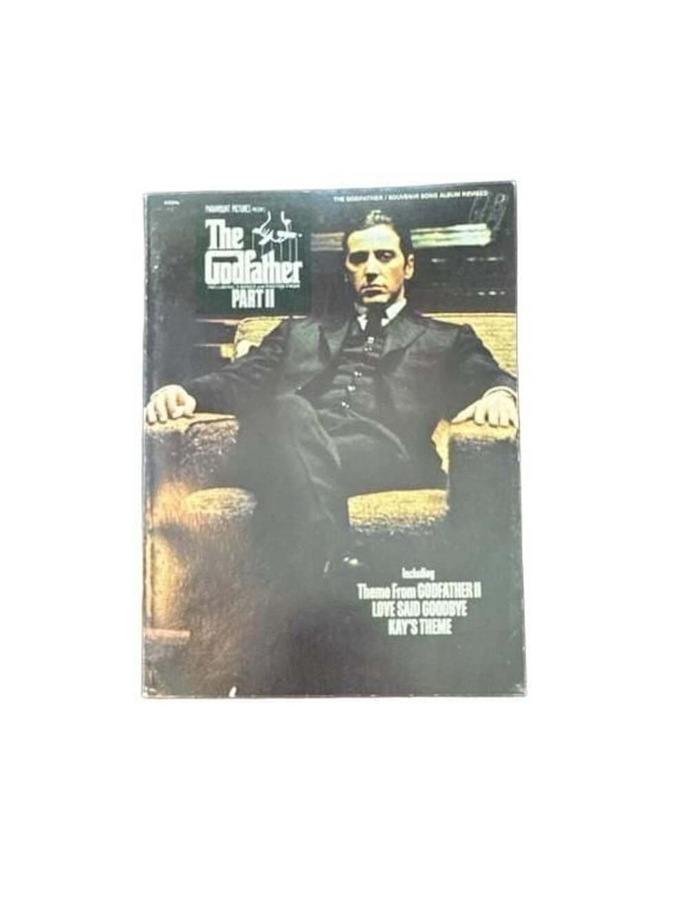 The Godfather Part II Souvenir Song Album Revised Songbook, Pages Uncreased